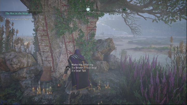 There is 1 Offering Altar in this region - AC Valhalla Siege of Paris: Evresin map, all activities - Maps of - Assassins Creed Valhalla Guide and Walkthrough