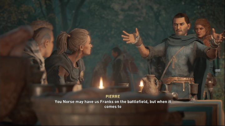 After talking about wine, Toka will change the subject - AC Valhalla The Siege of Paris: How to unlock ? - FAQ - Assassins Creed Valhalla Guide and Walkthrough