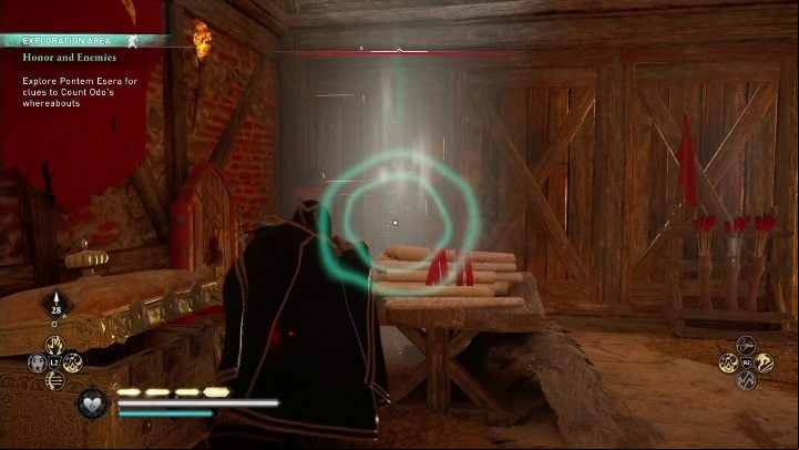 While exploring the port you'll find a key (one of the guards has it at hand) and some documents you can reach with the aforementioned key - AC Valhalla Siege of Paris: Honor and Enemies - Main missions - Assassins Creed Valhalla Guide and Walkthrough