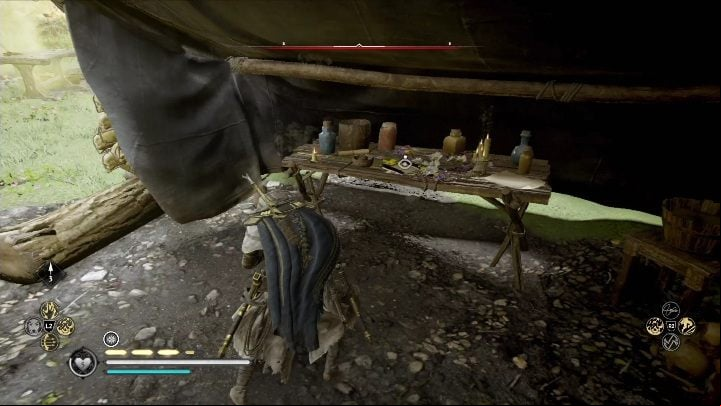 Clue #3: In the white tent, at the Kiltober location, right by the sync point - AC Valhalla Wrath of the Druids: Children of Danu - all clues, all , list - Basics - Assassins Creed Valhalla Guide and Walkthrough