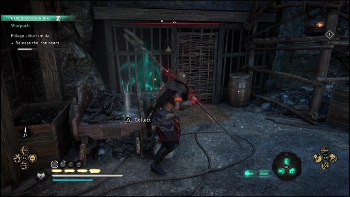 Mayhem continues - you have to let the captured iron boars out - AC Valhalla Dawn of Ragnarok: Warpath - Walkthrough - Assassins Creed Valhalla Guide and Walkthrough
