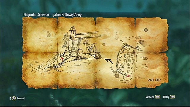 The map is in the North-Western part of Havana, in the bushes to the North of the cloister near the High Barbara Coast shanty - Havana | Treasure maps - Treasure maps - Assassins Creed IV: Black Flag Game Guide & Walkthrough
