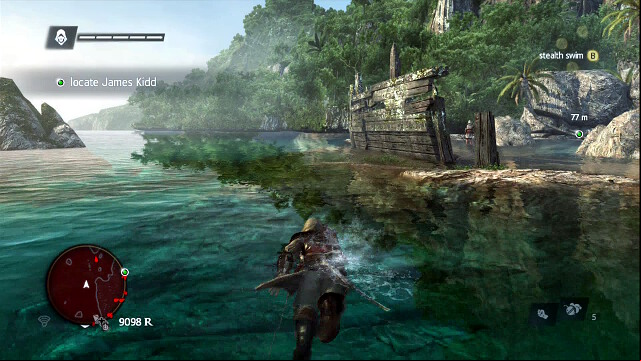 Avoid everyone while swimming - 02 - Nothing is True... | Sequence 4 - Sequence 4 - Assassins Creed IV: Black Flag Game Guide & Walkthrough