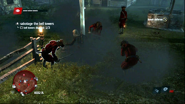 Clear the area around the second alarm - 03 - Unmanned | Sequence 5 - Sequence 5 - Assassins Creed IV: Black Flag Game Guide & Walkthrough