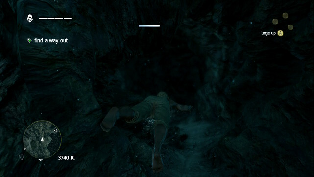 Swim deeper into the cavern - 01 - Diving For Medicines | Sequence 6 - Sequence 6 - Assassins Creed IV: Black Flag Game Guide & Walkthrough