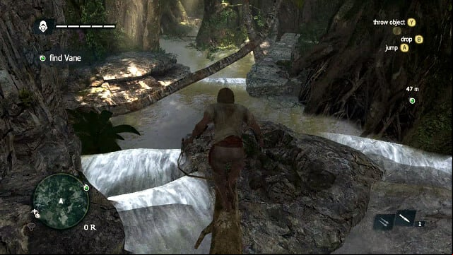 Jump from a tree to another and avoid water - 03 - Marooned | Sequence 8 - Sequence 8 - Assassins Creed IV: Black Flag Game Guide & Walkthrough