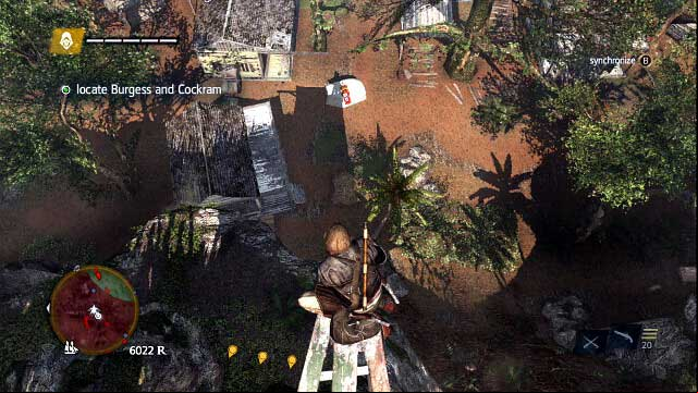 Jump down into the cart with hay - 02 - Trust Is Earned | Sequence 9 - Sequence 9 - Assassins Creed IV: Black Flag Game Guide & Walkthrough