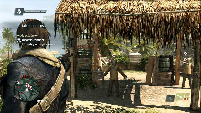 OPTIONAL OBJECTIVE- complete Rogers shooting challenge - 03 - Mister Walpole, I Presume? | Sequence 2 - Sequence 2 - Assassins Creed IV: Black Flag Game Guide & Walkthrough