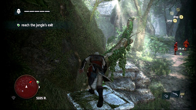 The tree that you will easily kill the other two from - 07 - A Single Man | Sequence 3 - Sequence 3 - Assassins Creed IV: Black Flag Game Guide & Walkthrough