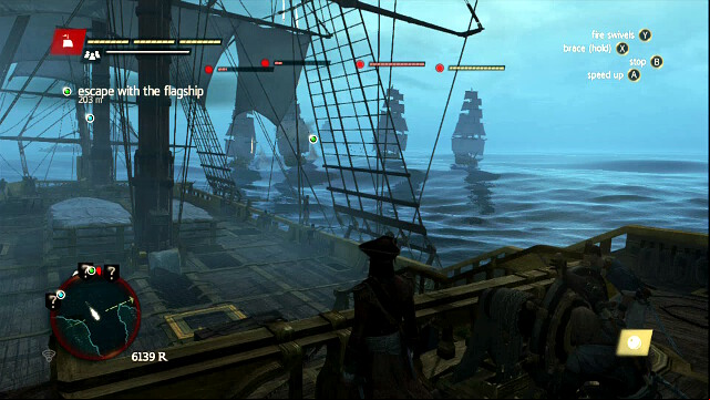 Mortars sending the enemy ship to the bottom - 01 - Black Barts Gambit | Sequence 10 - Sequence 10 - Assassins Creed IV: Black Flag Game Guide & Walkthrough