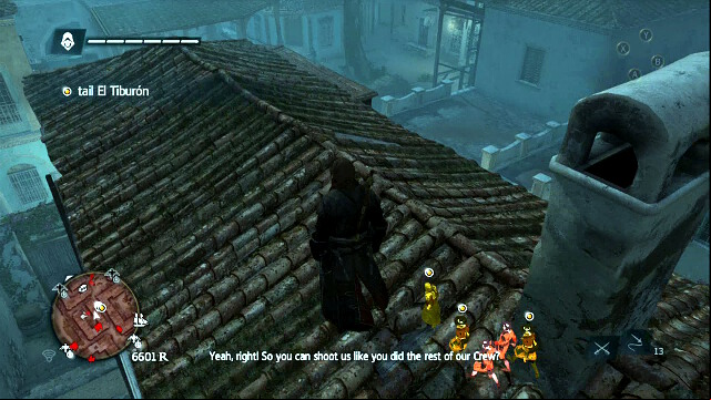 Follow your targets from above - 03 - Tainted Blood | Sequence 12 - Sequence 12 - Assassins Creed IV: Black Flag Game Guide & Walkthrough