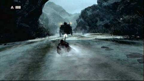 Once the rope starts to break try to crawl towards the chariot as fast as possible by tilting the analog stick forward - Memory 4 - Sequence 1 - A Sort of Homecoming - Assassins Creed: Revelations - Game Guide and Walkthrough