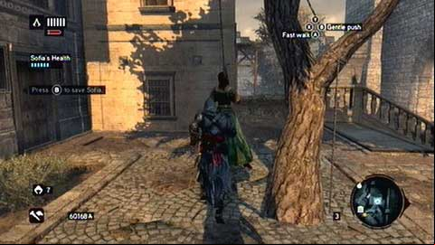 If you do it quickly enough, you'll get the full sync - Memory 2 - Sequence 8 - The End of An Era - Assassins Creed: Revelations - Game Guide and Walkthrough