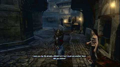 As soon as you get close to the marked house, a short cinematic starts - Missions 4-6 - Recruit Assassins Missions - Assassins Creed: Revelations - Game Guide and Walkthrough