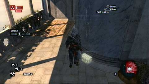 Like previous, you will find this treasure on one of the balconies of the palace - Imperial District (21-28) - Treasure chests - Assassins Creed: Revelations - Game Guide and Walkthrough