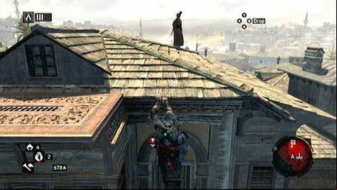 During the search that the area around the den is marked in red, so every encountered Templar will attack you without warning - Assassins guild - p. 1 - Compendium of knowledge - Assassins Creed: Revelations - Game Guide and Walkthrough