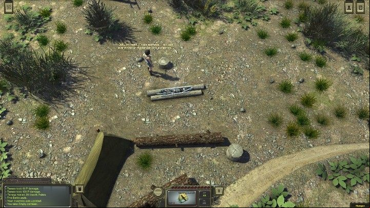 After starting the game you will appear next to the tent - The beginning - ATOM RPG Walkthrough - Walkthrough - ATOM RPG Guide