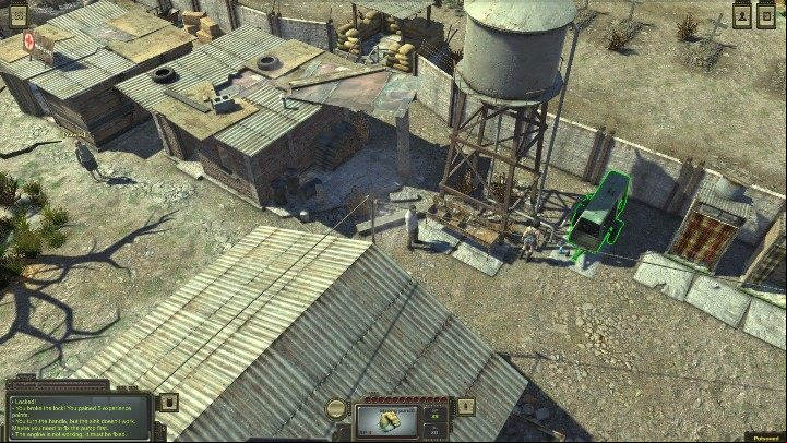 Go to the engine and try to repair it - Otradnoye - ATOM RPG Walkthrough - Walkthrough - ATOM RPG Guide