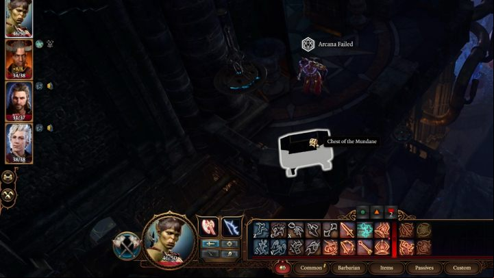 On the 2nd floor, you will find an Gilded Chest on one of the balconies - Baldurs Gate 3: Underdark in BG3 - walkthrough - Act 1 - Baldurs Gate 3 Guide, Walkthrough