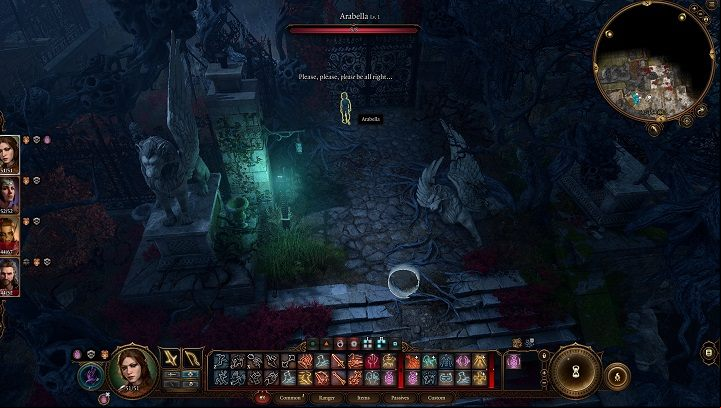 After searching the rooms, rest and head to the main hall where you'll find one of the Thorms, busy giving a blasphemous lecture on medicine and Shar - Baldurs Gate 3: Wake Up Art Cullagh - walkthrough - Act 2 - Baldurs Gate 3 Guide, Walkthrough