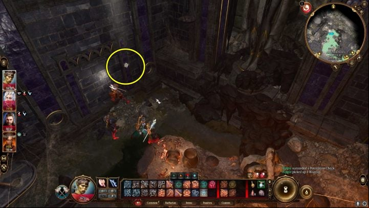 Go now to the big doors near the bodies of dead gnomes - Baldurs Gate 3: Grymforge in BG3 - walkthrough - Act 1 - Baldurs Gate 3 Guide, Walkthrough