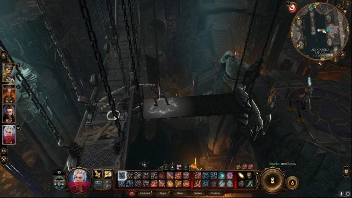 Send the next person from your party to the metal bridge - Baldurs Gate 3: Grymforge in BG3 - walkthrough - Act 1 - Baldurs Gate 3 Guide, Walkthrough