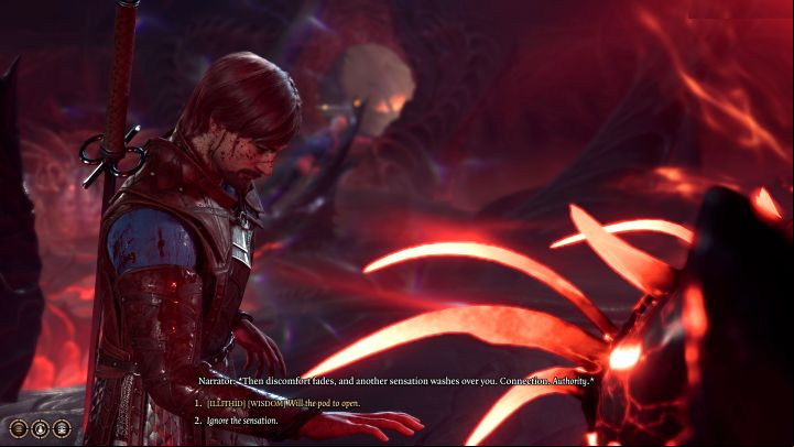 If you've failed the Check and cannot repeat it or you don't want to free Shadowheart now, you'll meet her once again during Act 1 in Overgrown Ruins - Baldurs Gate 3: Prisoners in pods - Nautiloid puzzle solution - Puzzles - Baldurs Gate 3 Guide, Walkthrough