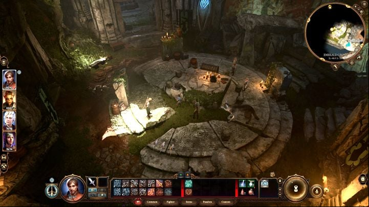 1 - Baldurs Gate 3: Stone slabs with runes - Emerald Grove puzzle solution - Puzzles - Baldurs Gate 3 Guide, Walkthrough