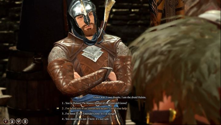 To get approval with Halsin, you can - Baldurs Gate 3: How to recruit Halsin in BG3? - Party - Baldurs Gate 3 Guide, Walkthrough