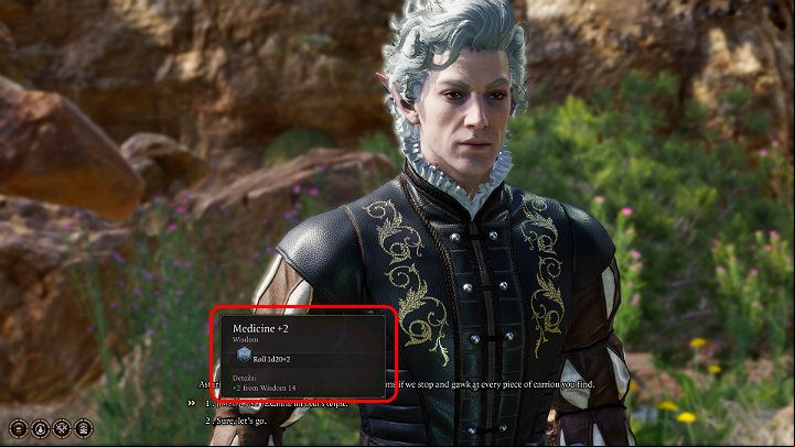 In the image above, one of the characters can be seen talking to Astarion about an incident on the road - Baldurs Gate 3: Abilities - Basics - Baldurs Gate 3 Guide, Walkthrough