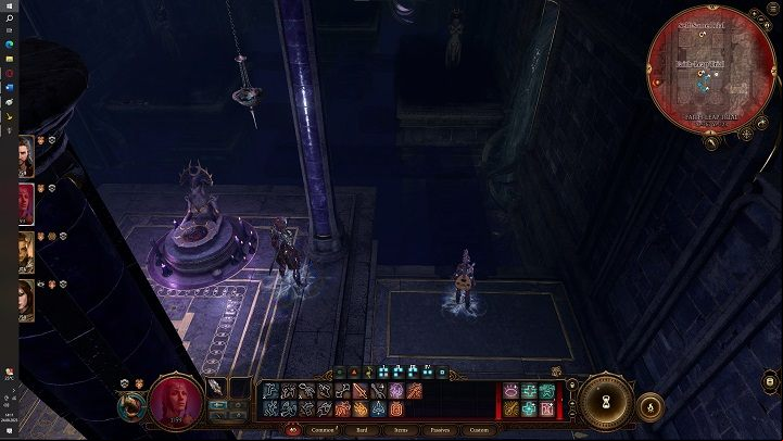 Upon reaching the end, take the gem and return to the corridor - Baldurs Gate 3: Gauntlet of Shar in BG3 - walkthrough - Act 2 - Baldurs Gate 3 Guide, Walkthrough