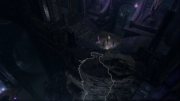Once you have obtained 3 gems, go down twice from the place of the final trial - Baldurs Gate 3: Gauntlet of Shar in BG3 - walkthrough - Act 2 - Baldurs Gate 3 Guide, Walkthrough