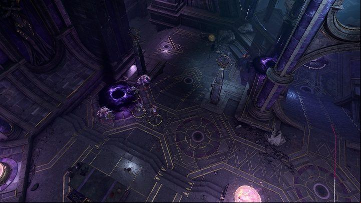 Once the battle is over, approach the mechanism located at the front of the room and interact with it - Baldurs Gate 3: Gauntlet of Shar in BG3 - walkthrough - Act 2 - Baldurs Gate 3 Guide, Walkthrough