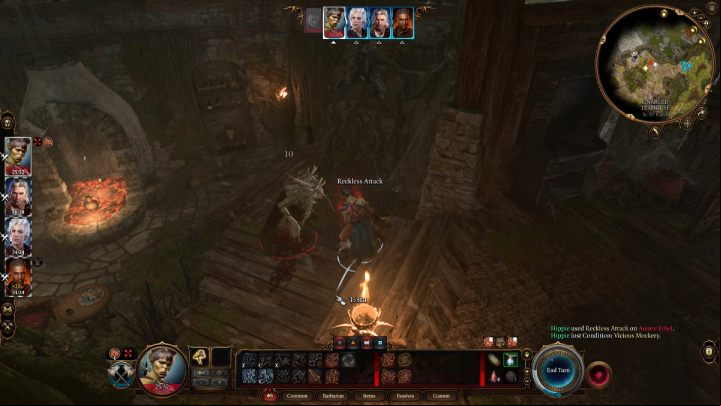 Use only basic attacks and don't let yourselves be killed - Baldurs Gate 3: Teahouse in BG3 - walkthrough - Act 1 - Baldurs Gate 3 Guide, Walkthrough
