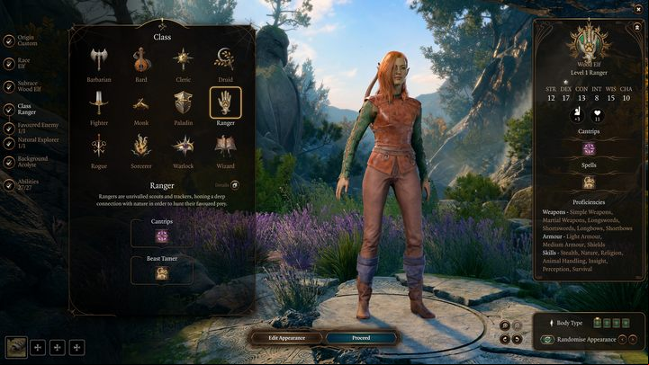 The best race for a Ranger is a Wood Elf - Baldurs Gate 3: Ranger - best build - Ranger - Baldurs Gate 3 Guide, Walkthrough