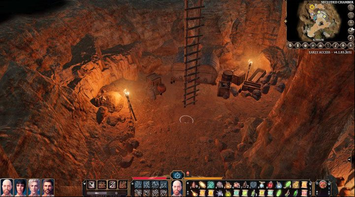 The Secluded Chamber entrance is the stone door in the western part of the Druid Grove - Baldurs Gate 3: Druid Grove / Silvanus Grove map - World Atlas - Baldurs Gate 3 Guide, Walkthrough