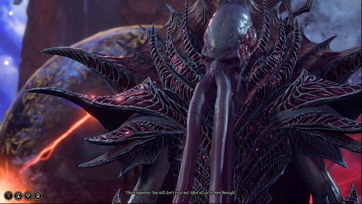 The choice of their appearance ultimately does not matter as at some point the Emperor will start appearing as an Illithid - Baldurs Gate 3: Who is the Guardian? - Character & party development - Baldurs Gate 3 Guide, Walkthrough