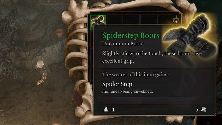 The cobwebs which act as bridges in some parts of the location make the exploration of the Whispering Depths problematic - Baldurs Gate 3: Blighted Village - map - World Atlas - Baldurs Gate 3 Guide, Walkthrough