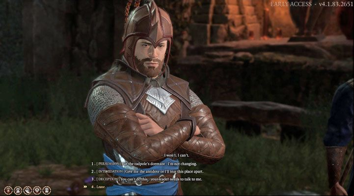The antidote allows you to get the poison out of your system - Baldurs Gate 3: Nettie and the antidote - puzzle solution - Puzzles - Baldurs Gate 3 Guide, Walkthrough