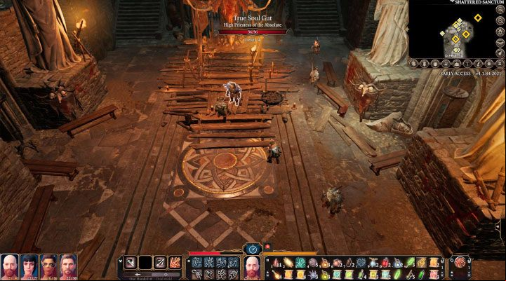 Goblin priestess - Baldurs Gate 3: Shattered Sanctum / Defiled Temple map - World Atlas - Baldurs Gate 3 Guide, Walkthrough