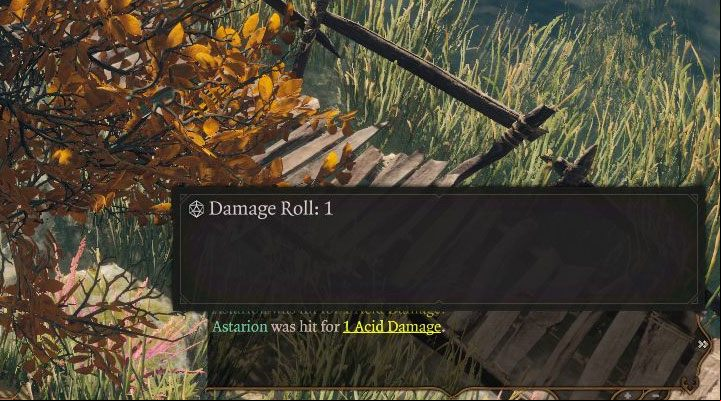 While traveling with the Elf, you will notice Astarion receives Acid damage upon with water - Baldurs Gate 3: Why waters harms Astarion? - Character & party development - Baldurs Gate 3 Guide, Walkthrough
