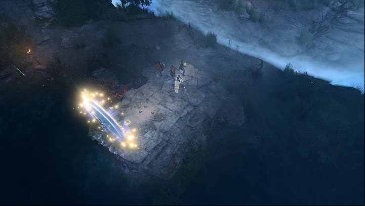 Place the Cleric in the middle of the path towards the portal and cast Spirit Guardians - Baldurs Gate 3: Lift The Shadow Curse in BG3 walkthrough - Act 2 - Baldurs Gate 3 Guide, Walkthrough