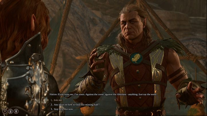 After talking with Halsin, you can finally add him to the party - Baldurs Gate 3: Lift The Shadow Curse in BG3 walkthrough - Act 2 - Baldurs Gate 3 Guide, Walkthrough