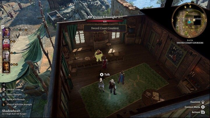 After accepting the quest, take Gale to your party and head to the Open Hand Temple on the roof - Baldurs Gate 3: Find the Missing Letters - Act 3 - Baldurs Gate 3 Guide, Walkthrough