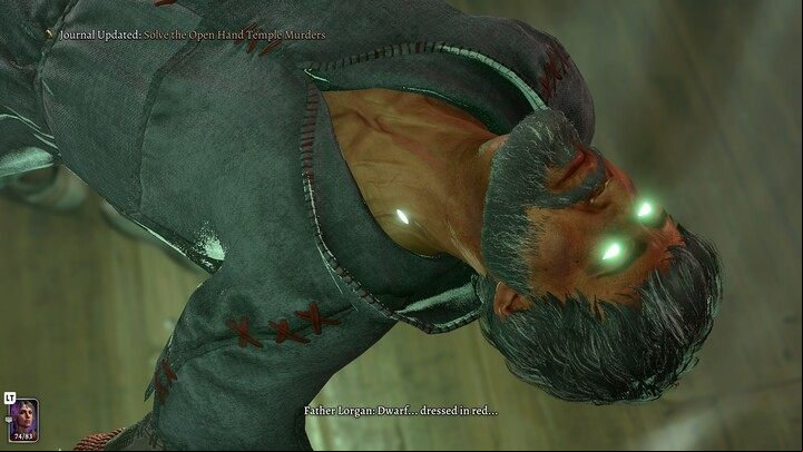 Proceed to the room where his body is located, and then talk to the nurse - Baldurs Gate 3: Act 3 Rivington - Act 3 - Baldurs Gate 3 Guide, Walkthrough