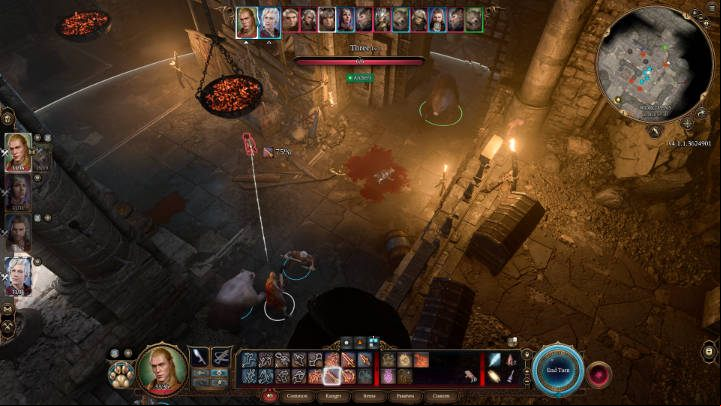Upon entering the dungeon, a short cut-scene will play in which you will see goblins tormenting a giant bear locked in a cage - this is Halsin in his transformed form - Baldurs Gate 3: Save the First Druid - walkthrough - Act 1 - Baldurs Gate 3 Guide, Walkthrough