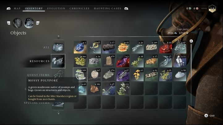 A greenish fungus growing on buildings, trees and wooden structures - Banishers Ghosts of New Eden: All Ritual resources - Basics - Banishers Ghosts of New Eden Guide