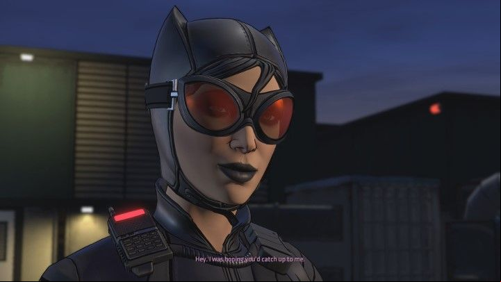 Catwoman will send you a message, that stealing the laptop was easy - Chapter 4 - Hive of Villainy | Episode 3 - Fractured Mask - Episode 3 - Fractured Mask - Batman: The Telltale Series - The Enemy Within Game Guide