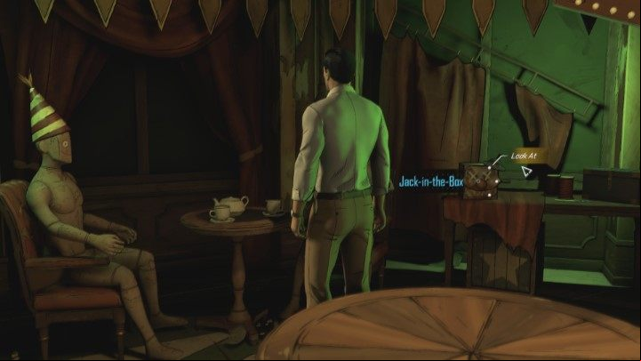 The action is taken to a mysterious room - Chapter 5 - Zero Sum Game | Episode 4 - What Ails You - Episode 4 - What Ails You - Batman: The Telltale Series - The Enemy Within Game Guide