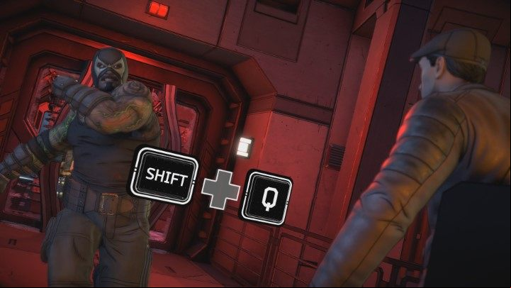 Once youve unlocked all the terminals, Bruce will proceed to the main computer - continue pressing the buttons appearing on the screen - Chapter 1 - Breach of Darkness | Episode 4 - What Ails You - Episode 4 - What Ails You - Batman: The Telltale Series - The Enemy Within Game Guide